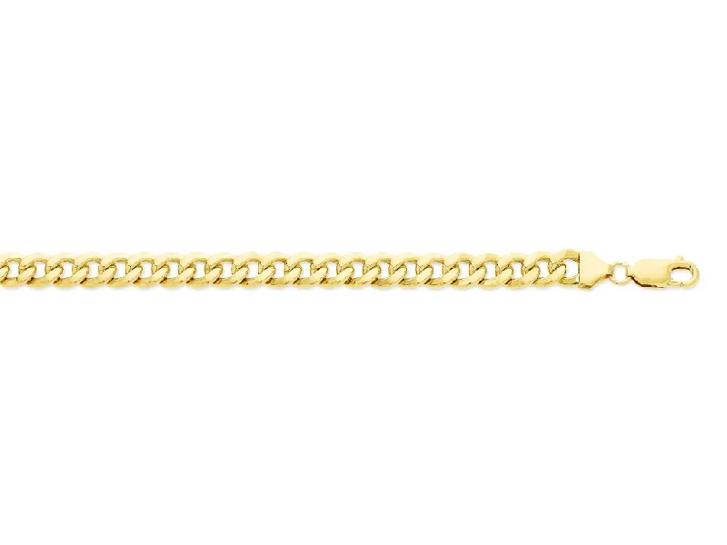 9ct Yellow Gold Silver Infused Bracelet