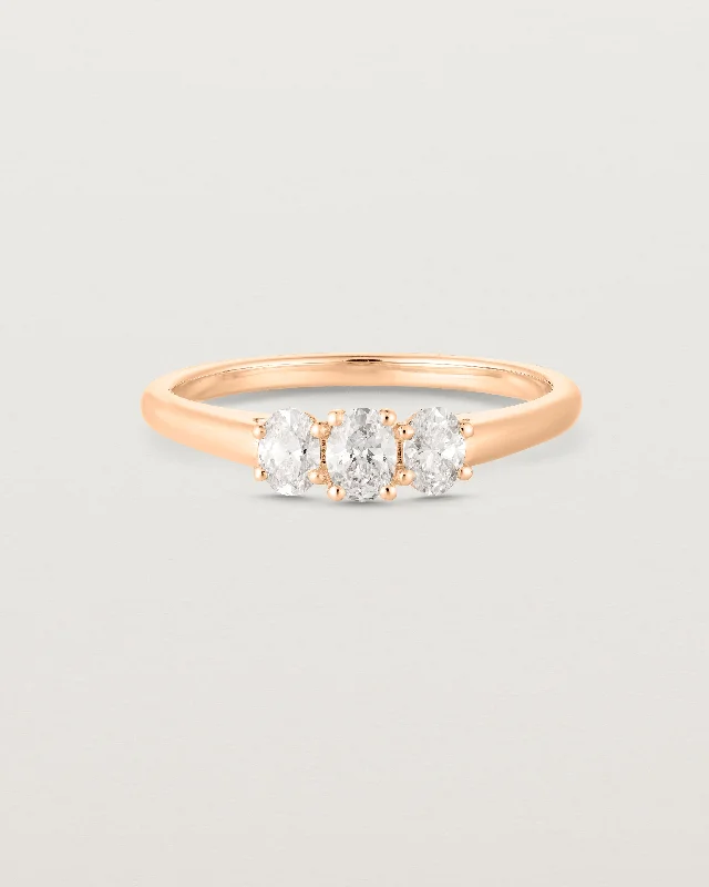 Adrienne Trio Ring | Diamonds