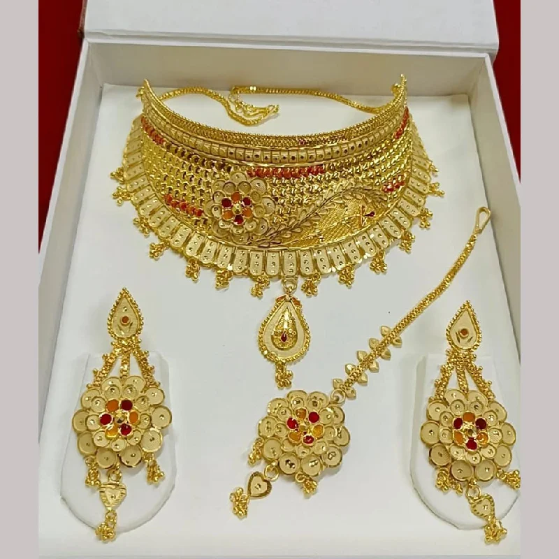 Pari Art Jewellery Forming Choker Necklace Set