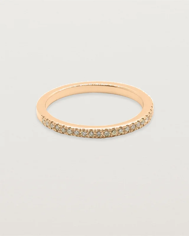 Demi Annie Ring | Champagne Diamonds