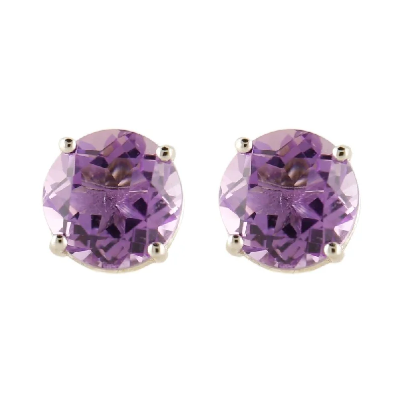 Amethyst Stud earrings