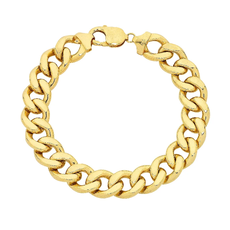 9ct Yellow Gold 22cm Bracelet