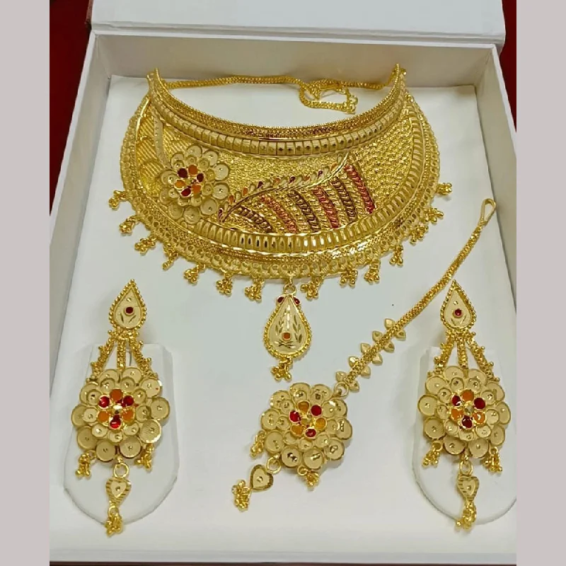 Pari Art Jewellery Forming Choker Necklace Set