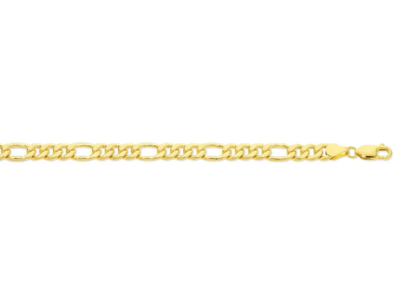 9ct Yellow Gold Silver Infused Bracelet