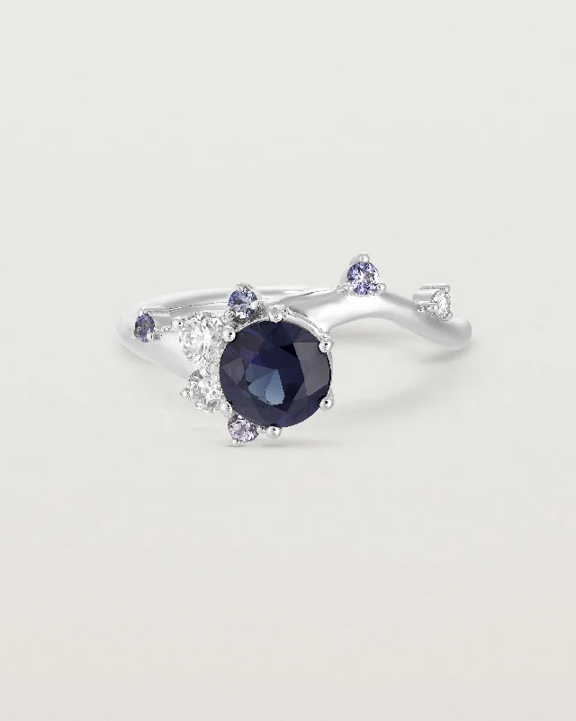 Ren Cluster Ring | Australian Sapphires & Diamonds