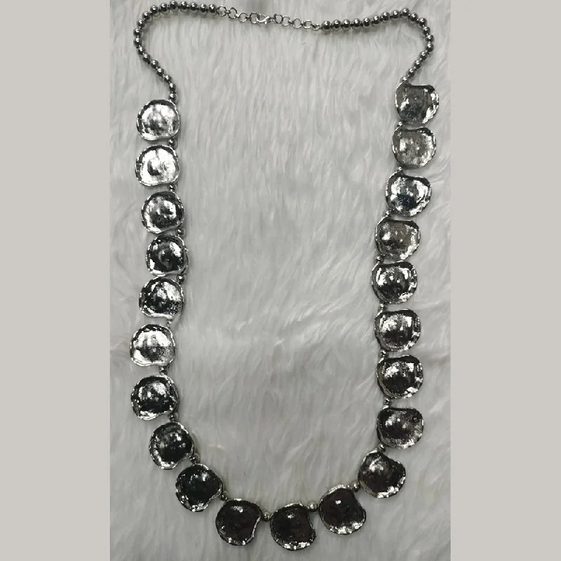 Kumavat Jewels Oxidised Plated Long Necklace